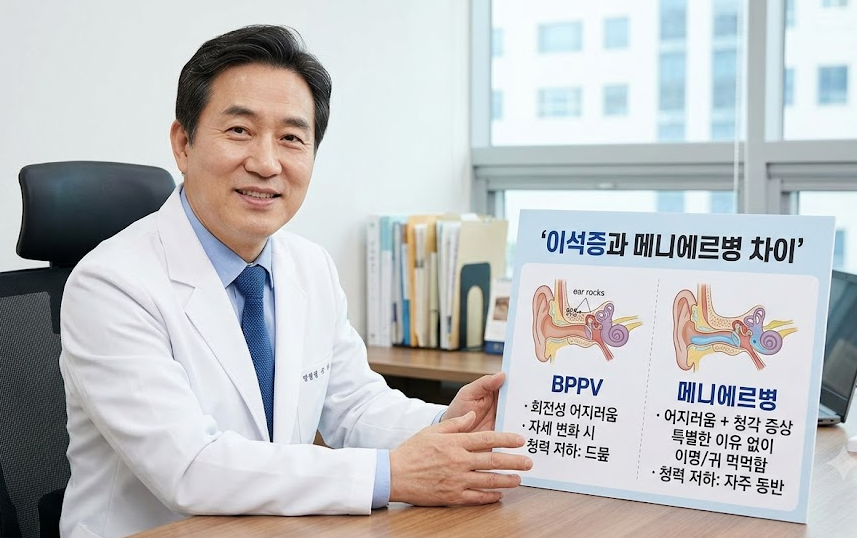 이석증과 메니에르병